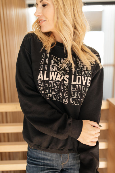 Always Love Pullover in Black