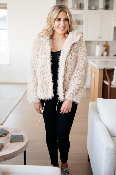 Annika Plush Faux Fur Jacket