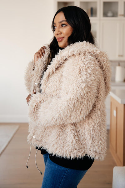 Annika Plush Faux Fur Jacket