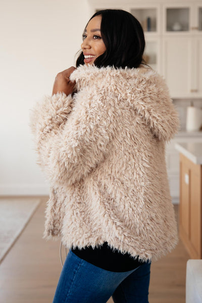 Annika Plush Faux Fur Jacket