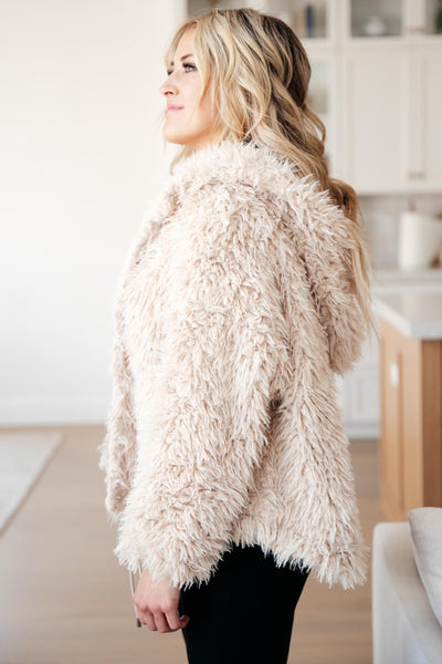 Annika Plush Faux Fur Jacket