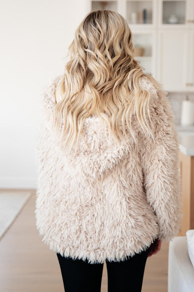 Annika Plush Faux Fur Jacket