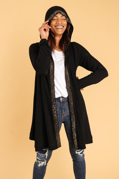 Aria Hooded Cardigan