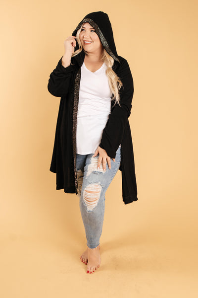 Aria Hooded Cardigan