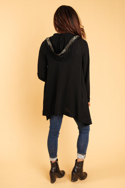 Aria Hooded Cardigan