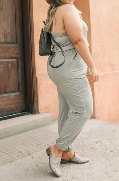 Arm And A Leg Jumpsuit In Gray