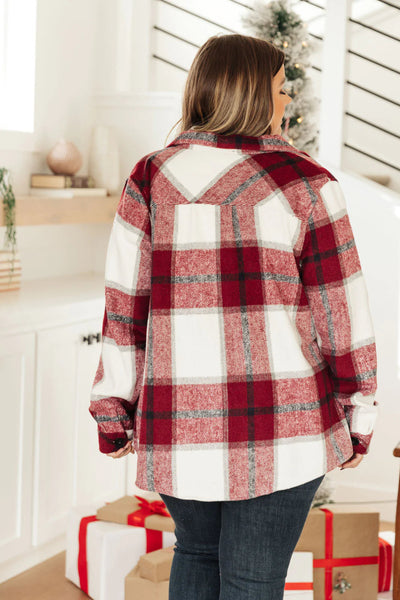 PREORDER: Aspen Shacket in Burgundy