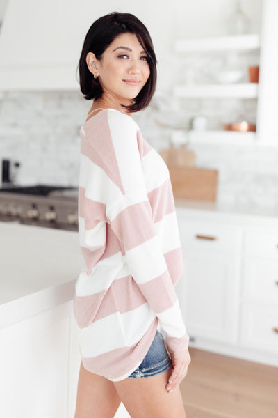 Audrey Striped Sweater