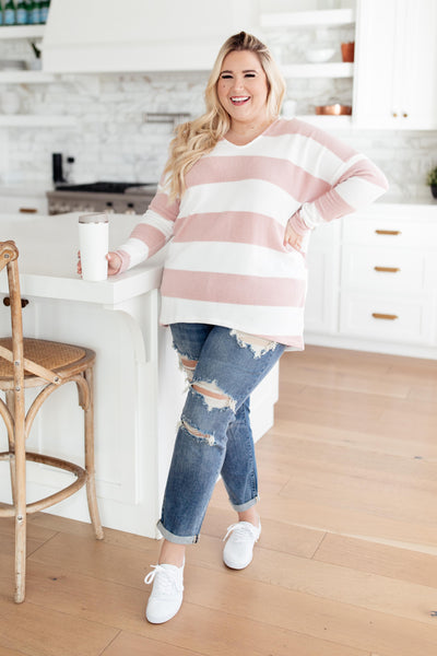 Audrey Striped Sweater