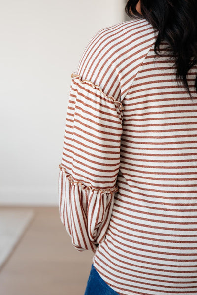 Autumn Stripes Top