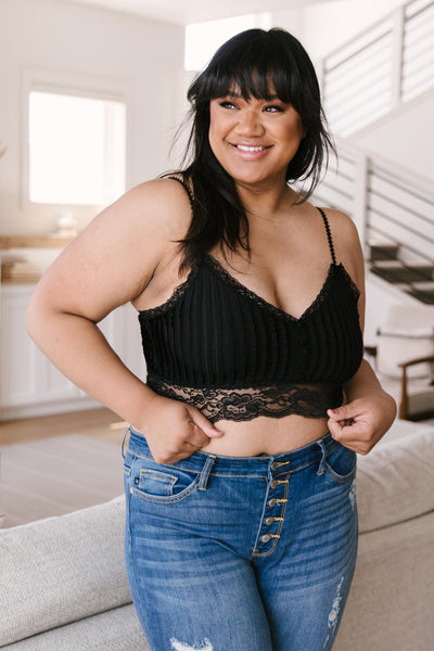 Back to the Light Bralette in Black