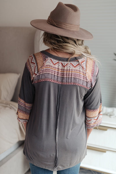 Balboa Tunic in Slate