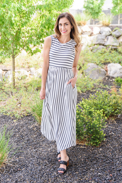 Beach Day Dress In Ivory