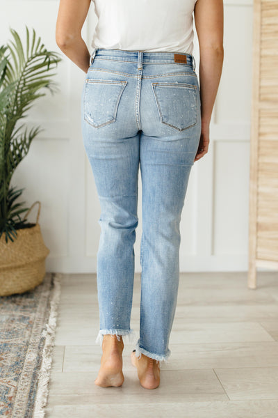 Beach Splash Boyfriend Jeans