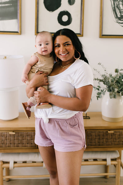 Beachwalk Shorts in Mauve