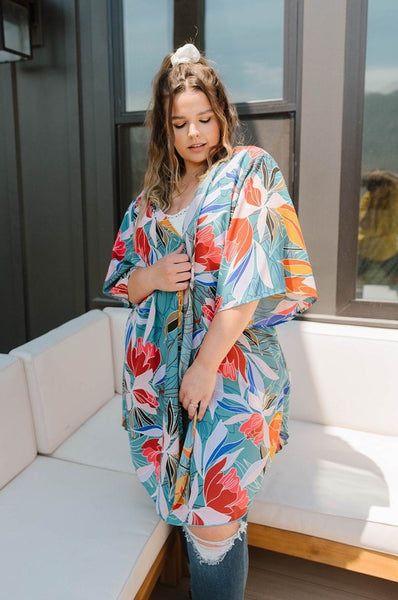 Bird of Paradise Kimono