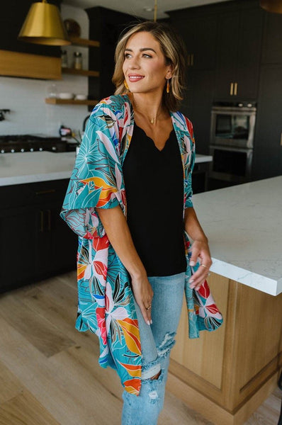 Bird of Paradise Kimono