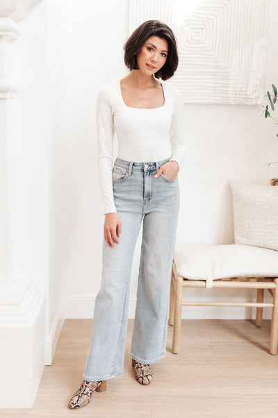 Blissed Out Wide Leg Jeans