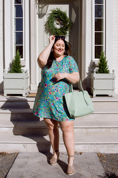Blue Tropics Dress