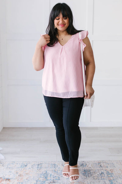 Blush & Shimmer Blouse