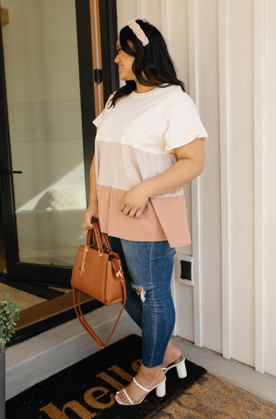 Blushing Babydoll Blouse