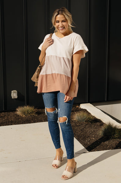 Blushing Babydoll Blouse