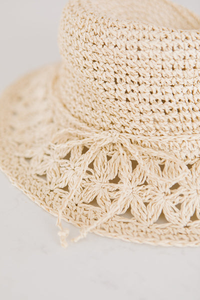 Braided Bow Straw Hat