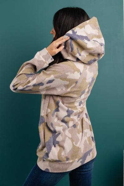 Brushed Camouflage Top