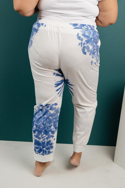 Bursts Of Blue Joggers