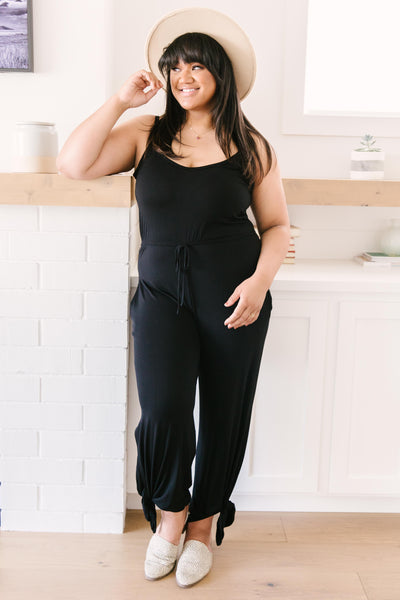 Cool Breeze Jumpsuit In Black