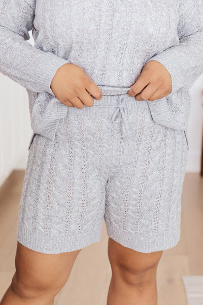 Camila Cable Knit Shorts