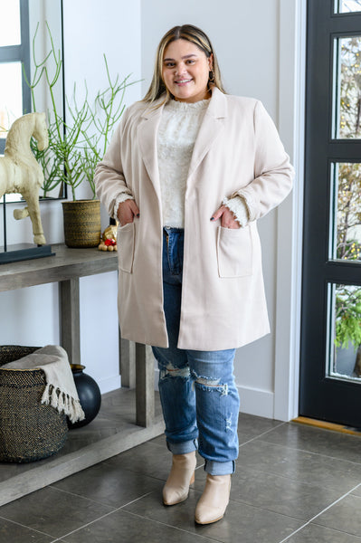 Can't Miss Out Jacket In Beige