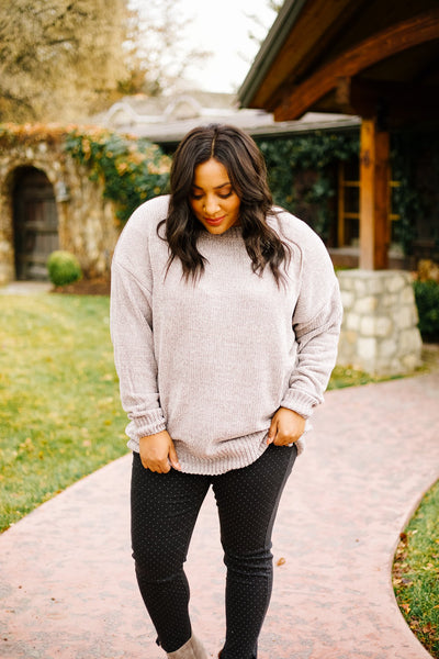 Casual + Cozy Chenille Sweater