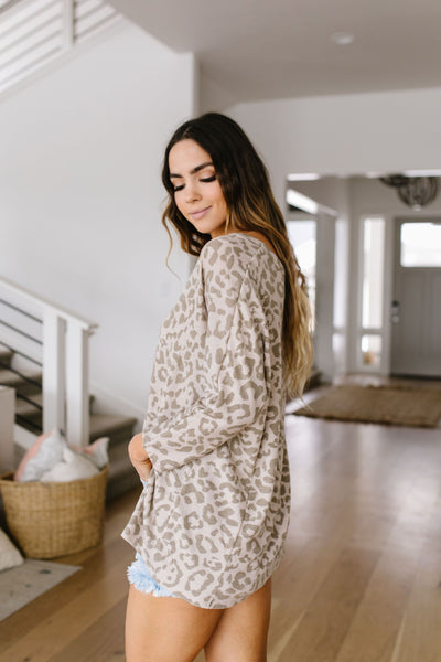 Cat And Mouse Spotted Top