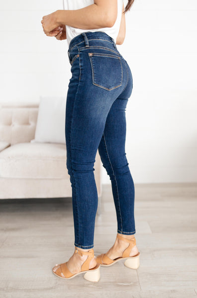 Center Seam Skinny Jeans