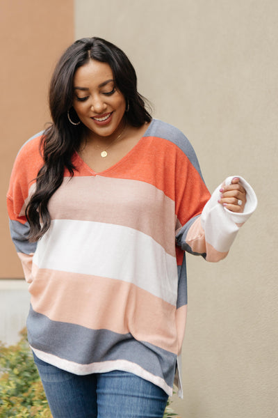 Chunky Stripes Top