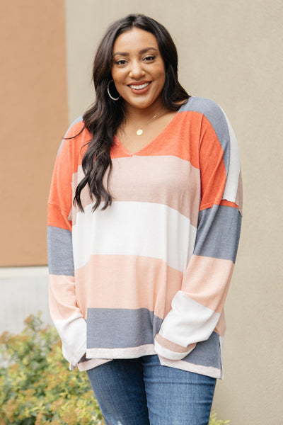 Chunky Stripes Top