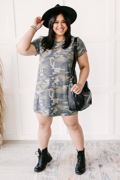 Comfy Camo Dress