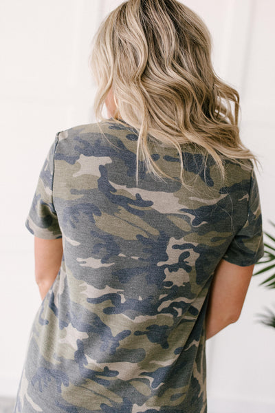 Comfy Camo Dress