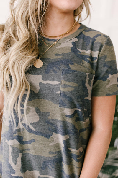 Comfy Camo Dress