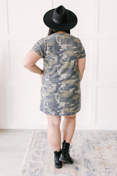 Comfy Camo Dress