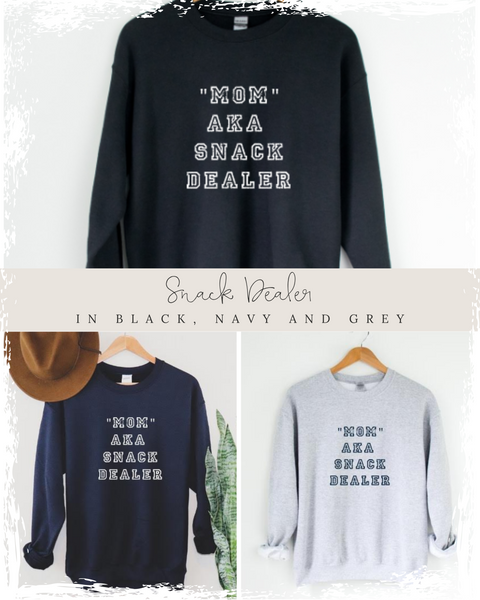PREORDER: Snack Dealer Sweatshirt in Three Colors