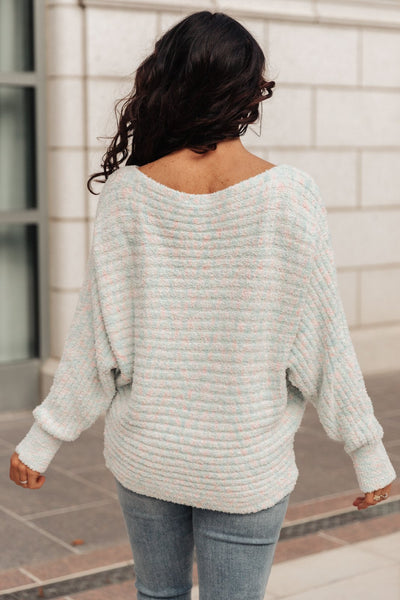 Cotton Candy Dream Sweater in Pink/Blue