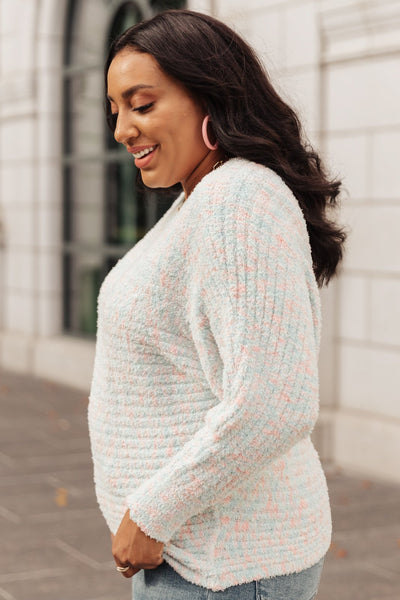 Cotton Candy Dream Sweater in Pink/Blue