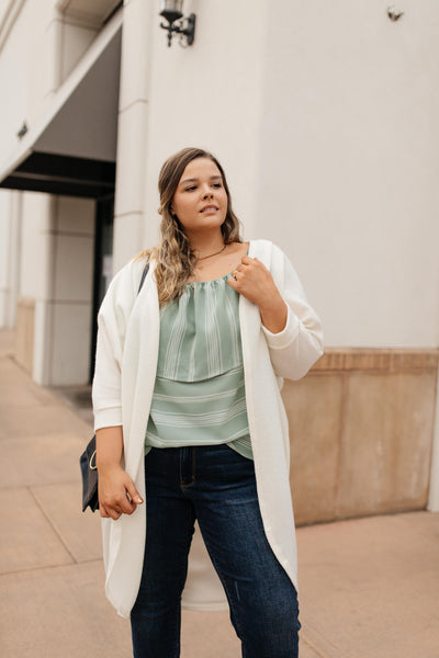 Breeze Into Fall Off Shoulder Ruffle Top