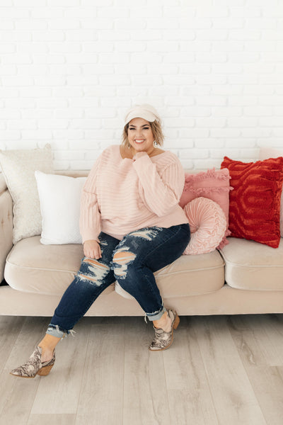 Cozy and Chic Dressed in Pink