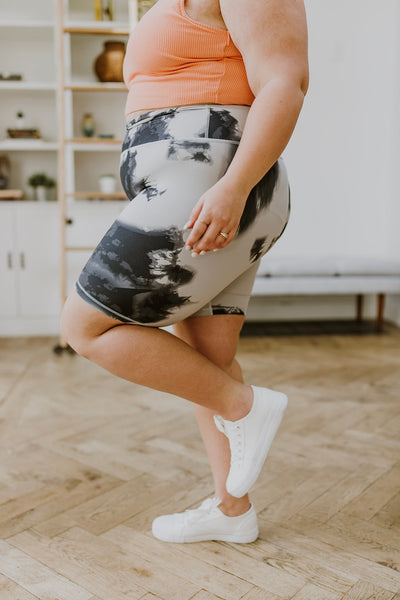 Crushin' It Tie Dye Biker Shorts