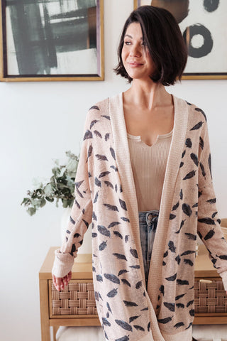 Dainty Feathers Cardigan