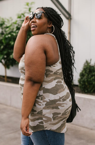 Drop and Give Me: Camo Tank