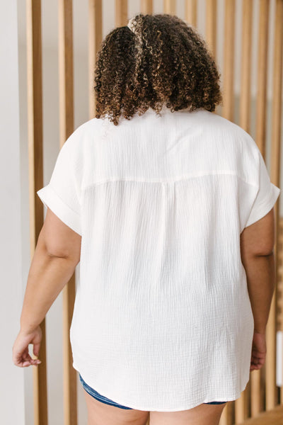 Everyday White Blouse